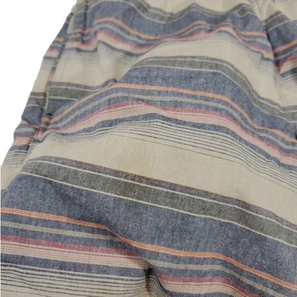 Eddie Bauer  | Striped, Built in Belt, Shorts | Size Large - Picture 3 of 5